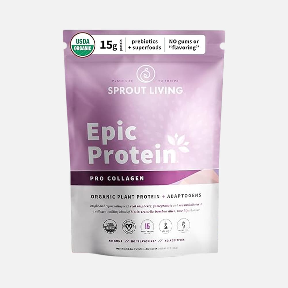 Epic Plant Protein Pro Collagen 15g - 12 Servings Powder