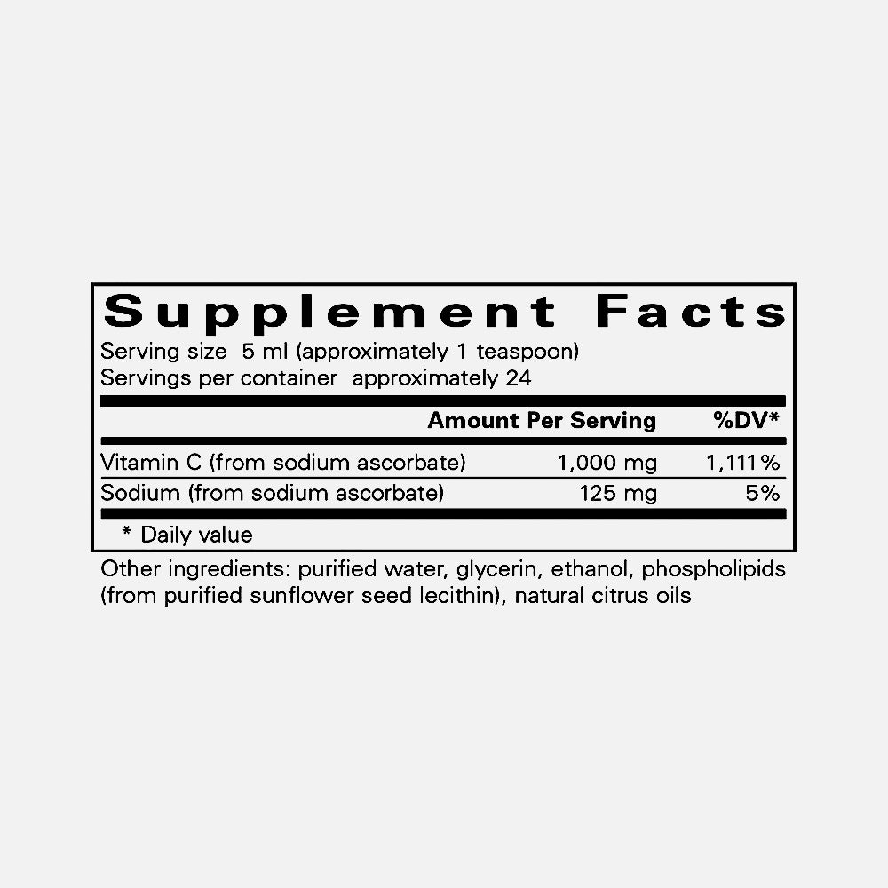 Liposomal Vitamin C Liquid – Enhanced Absorption for Immune Support