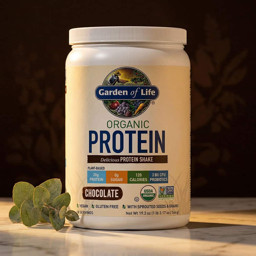 Organic Plant Protein 20g - Chocolate Powder 440g