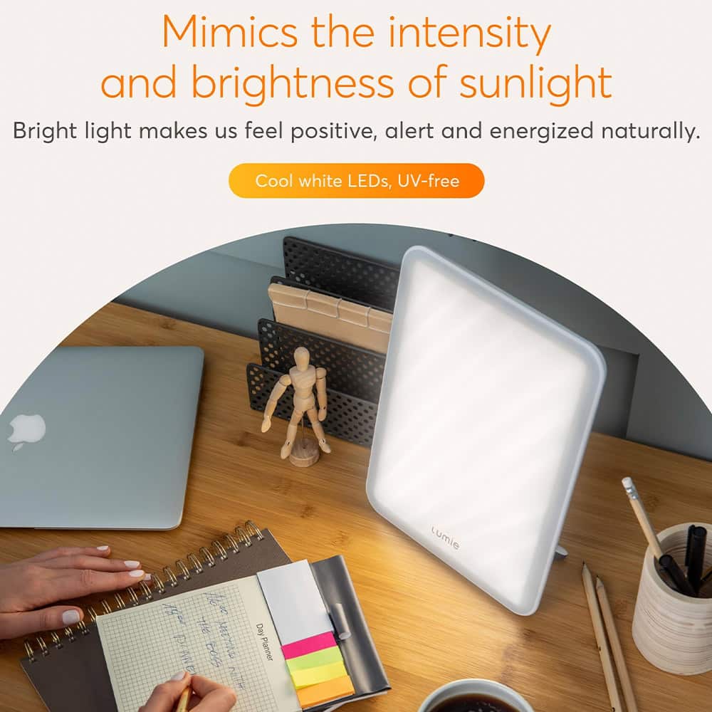 Lumie Vitamin L 10,000 Lux - Light Therapy Lamp