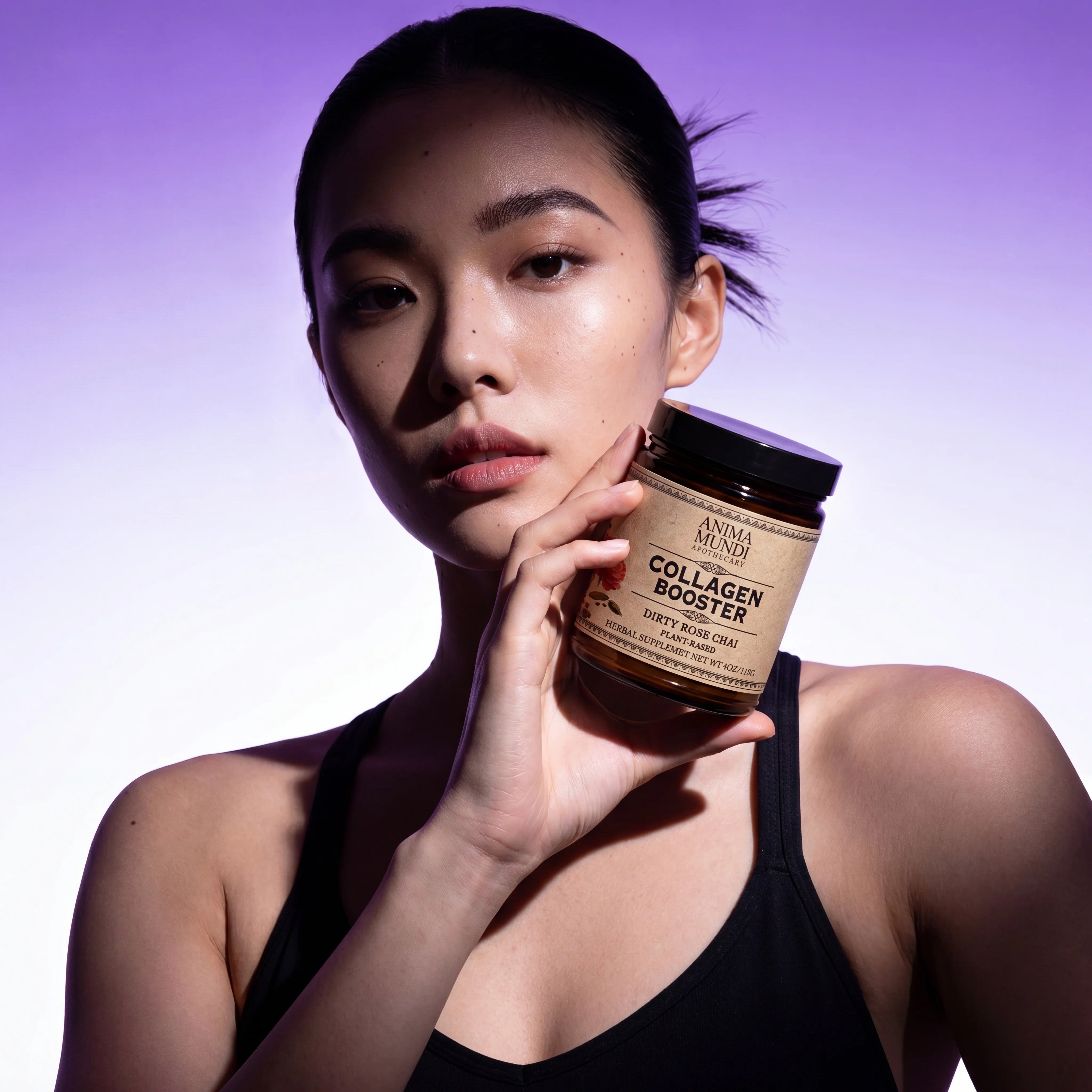 Vegan Collagen Booster Powder 4oz (Dirty Rose Chai)