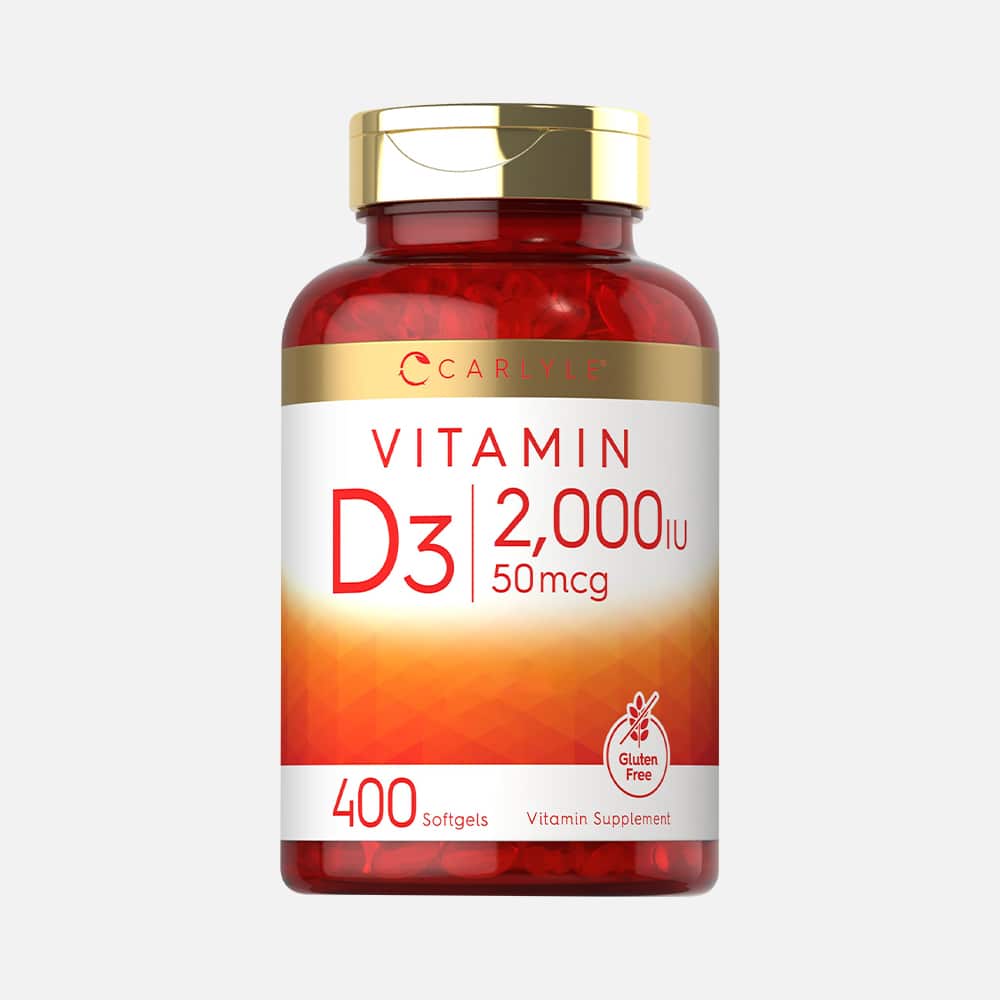 Vitamin D3 2000 IU (50 mcg) - 400 Softgels