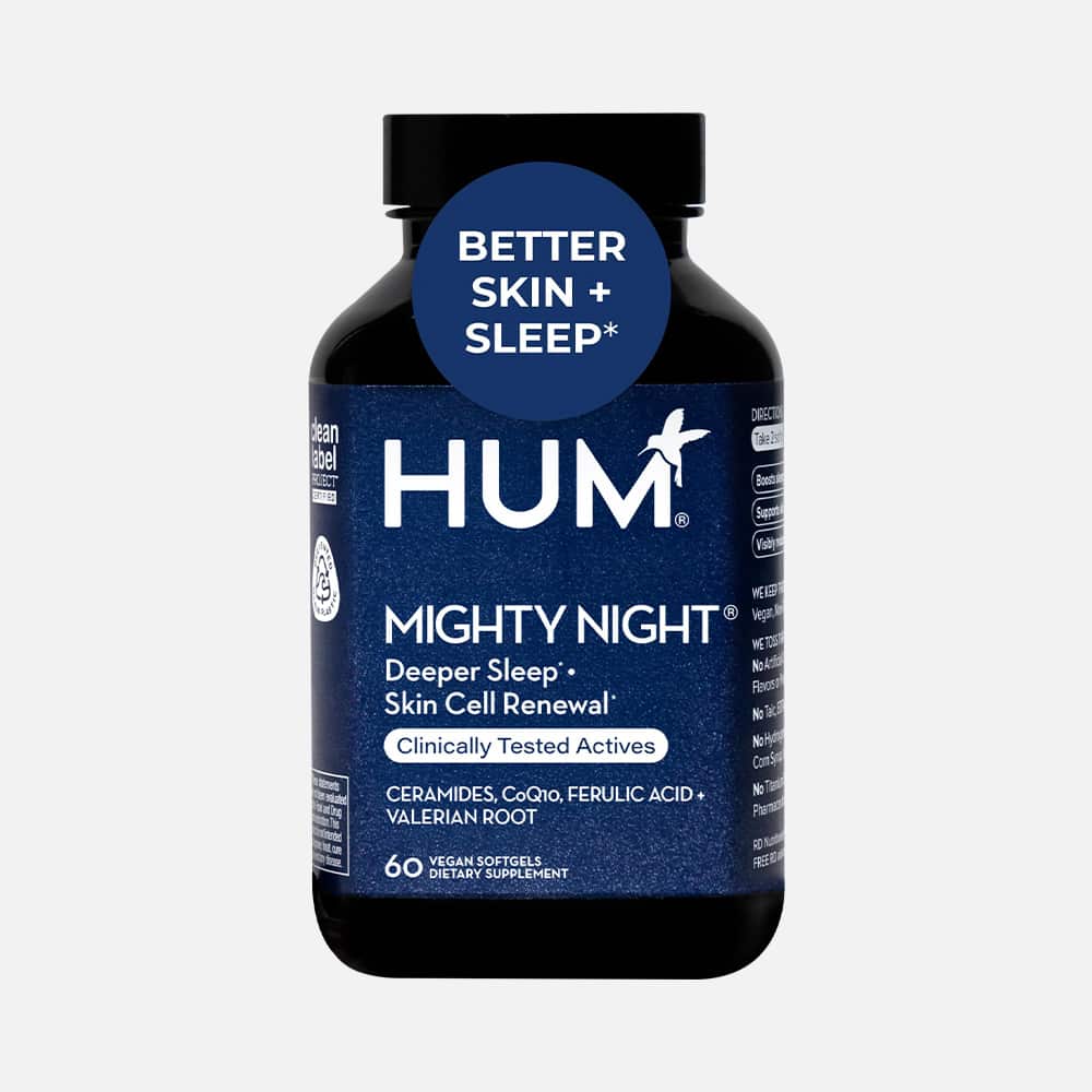HUM Mighty Night Sleep 60 Vegan Softgels
