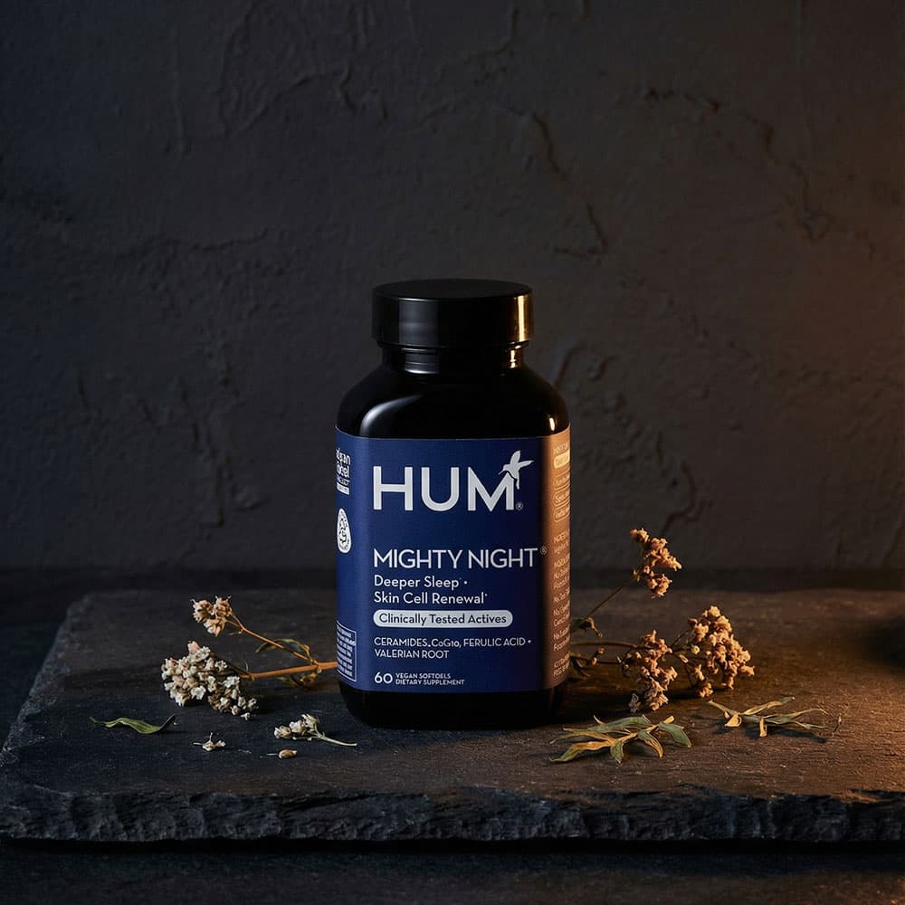 HUM Mighty Night Sleep 60 Vegan Softgels