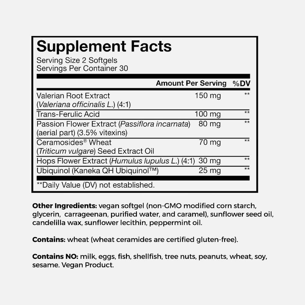 HUM Mighty Night Sleep 60 Vegan Softgels