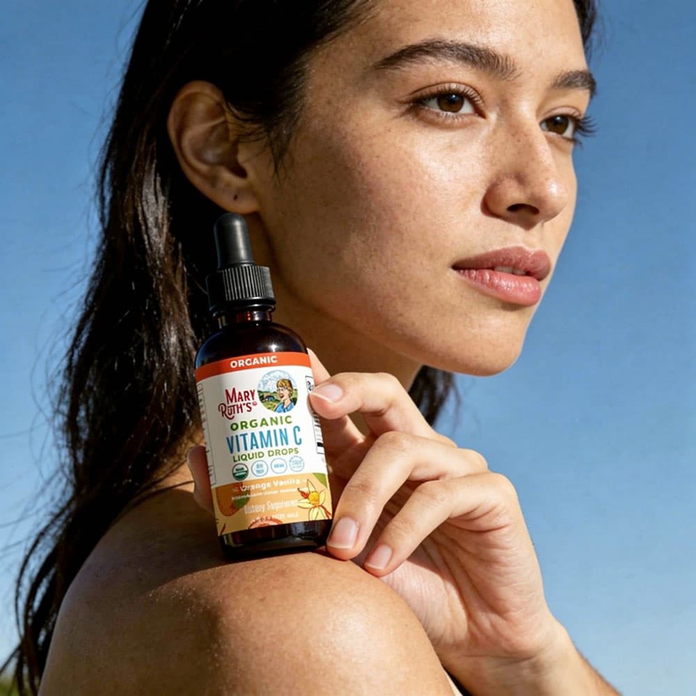 Organic Vitamin C 90mg - 4 fl oz Liquid Drops