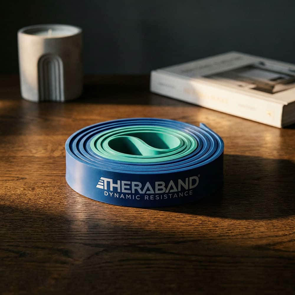 THERABAND High Resistance Bands 25 & 35 lb - 2 Bands