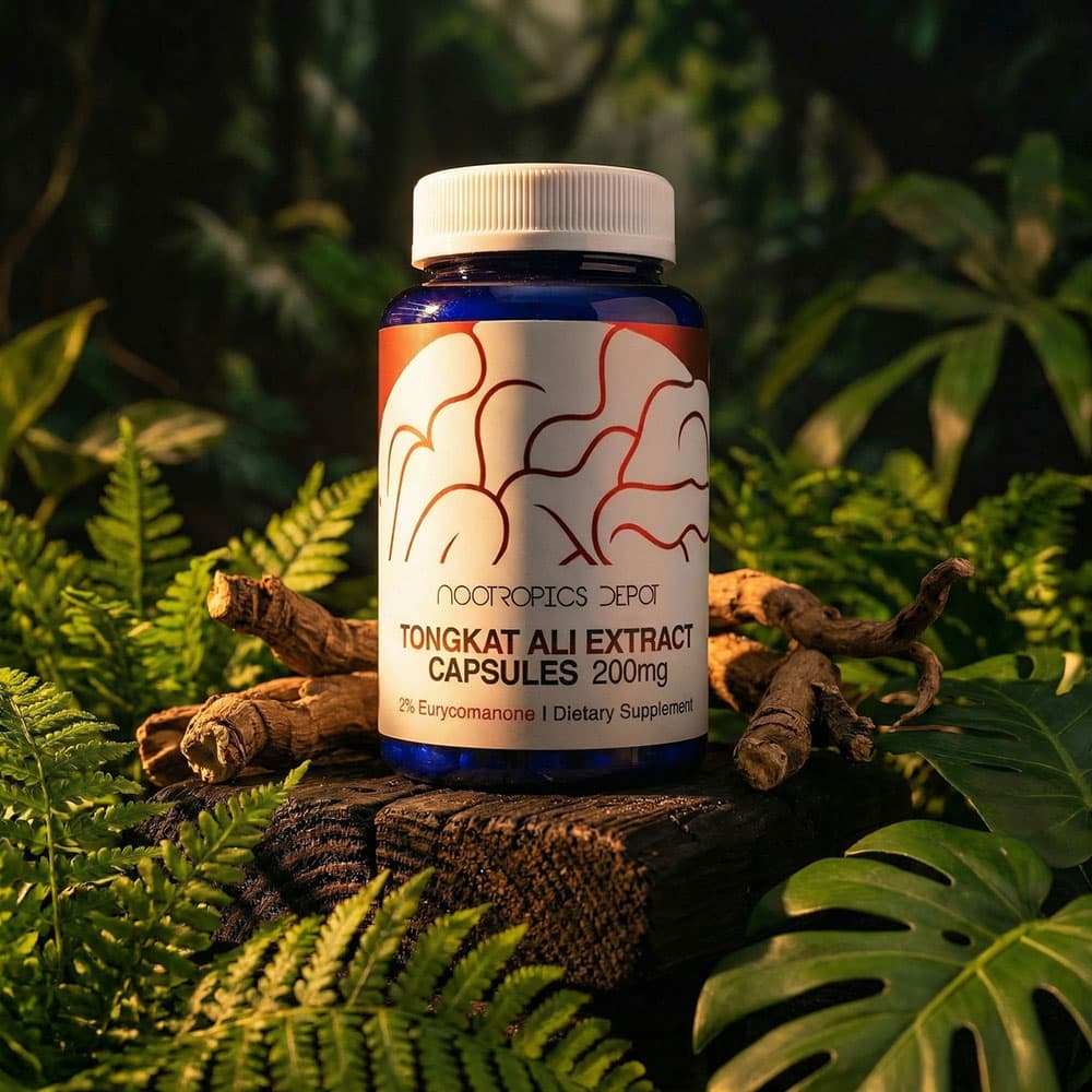 Tongkat Ali Extract 200mg (2% Eurycomanone) - 60 Capsules