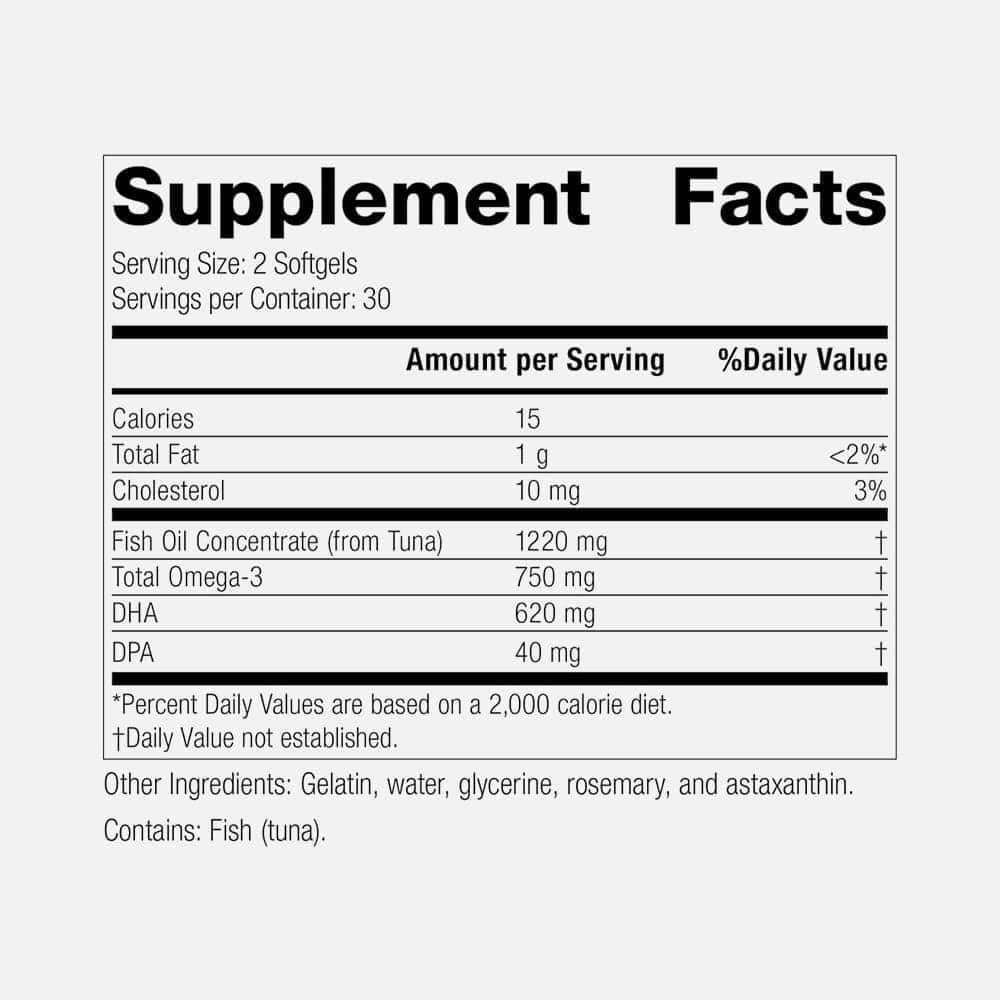 Olprima DHA 720mg - 60 Softgels