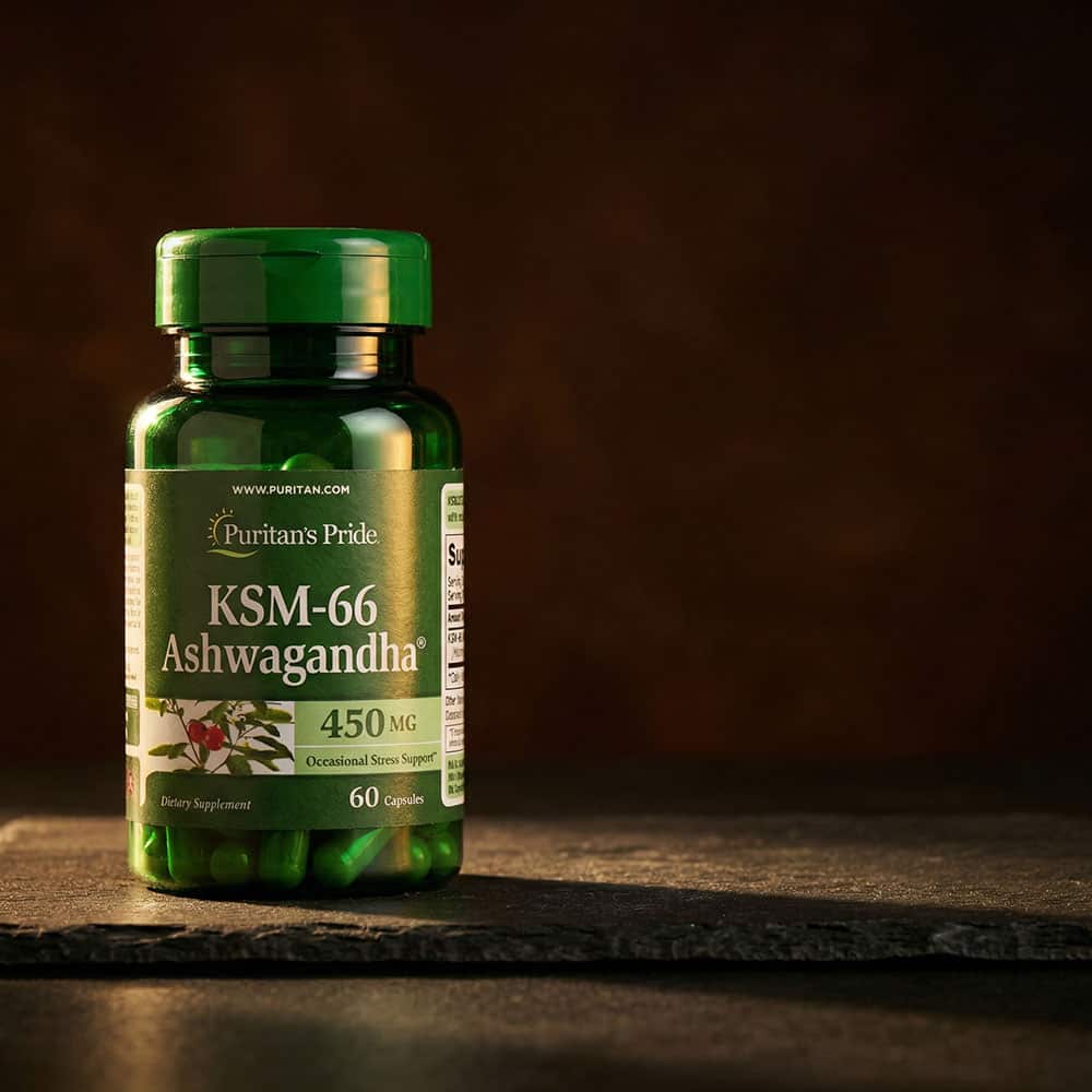 KSM-66 Ashwagandha 450mg - 60 Capsules