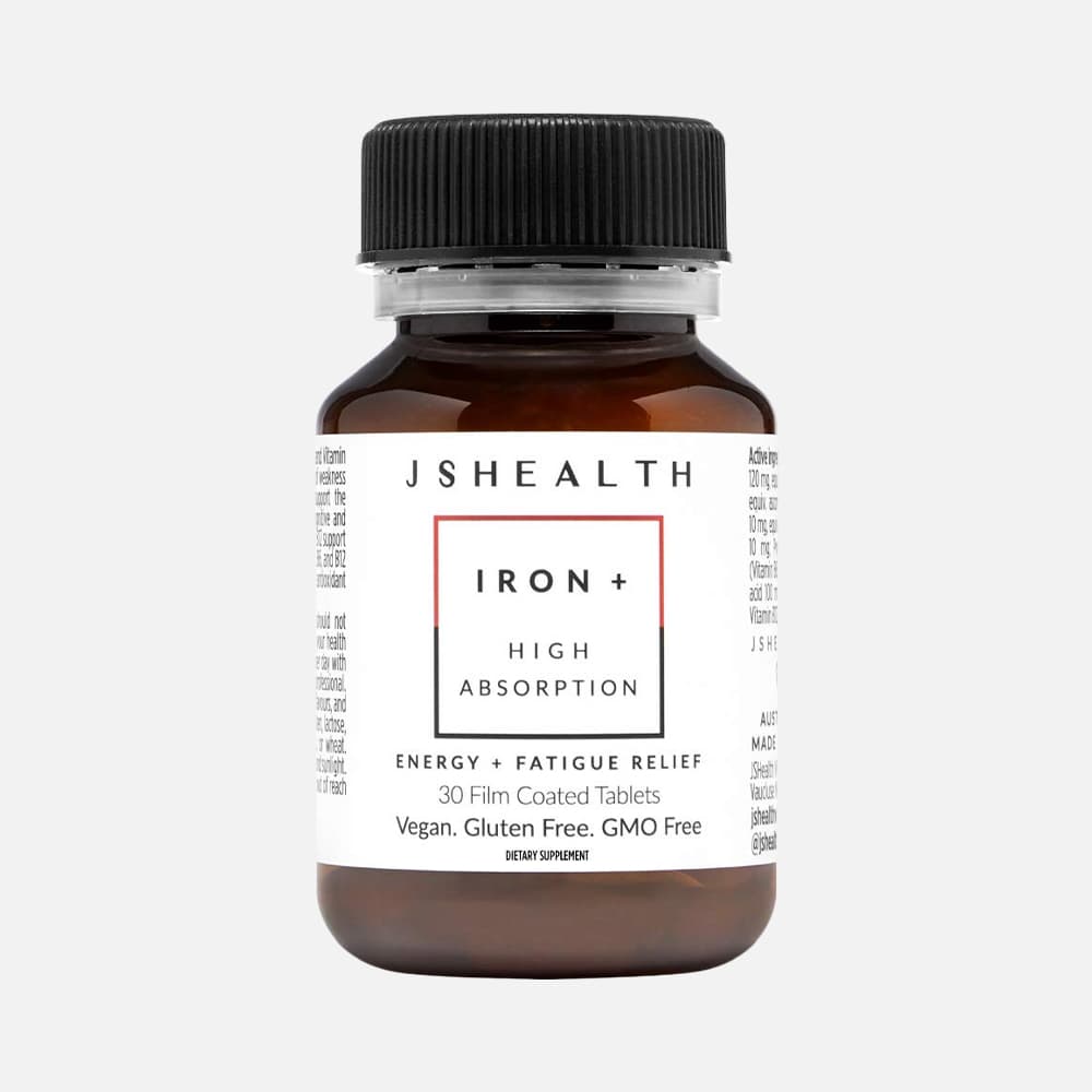 Iron+ with Vitamin C & B12 - 30 Tablets