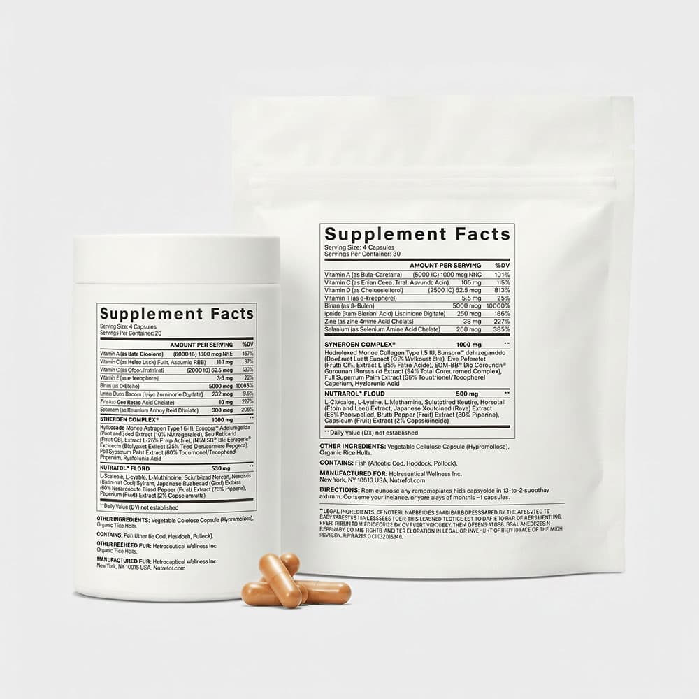 Nutrafol Women's Balance Hair Growth for Ages 45+, 360 Capsules – 3-Month Supply