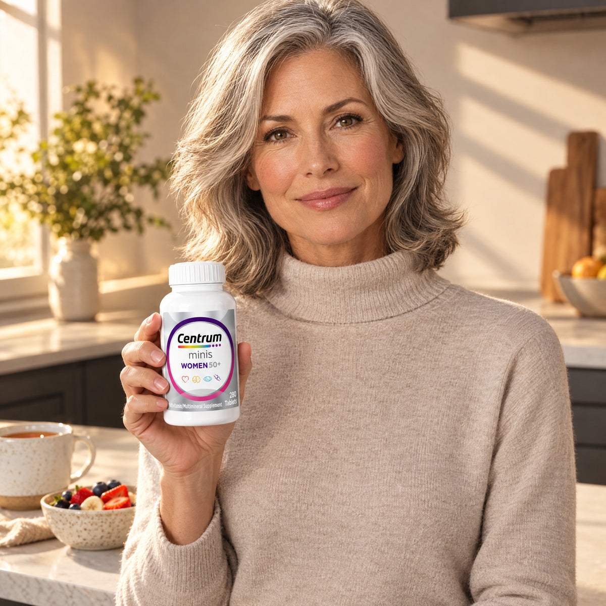 Centrum - Silver Minis Women's Multivitamin 50+ - 280 Tablets