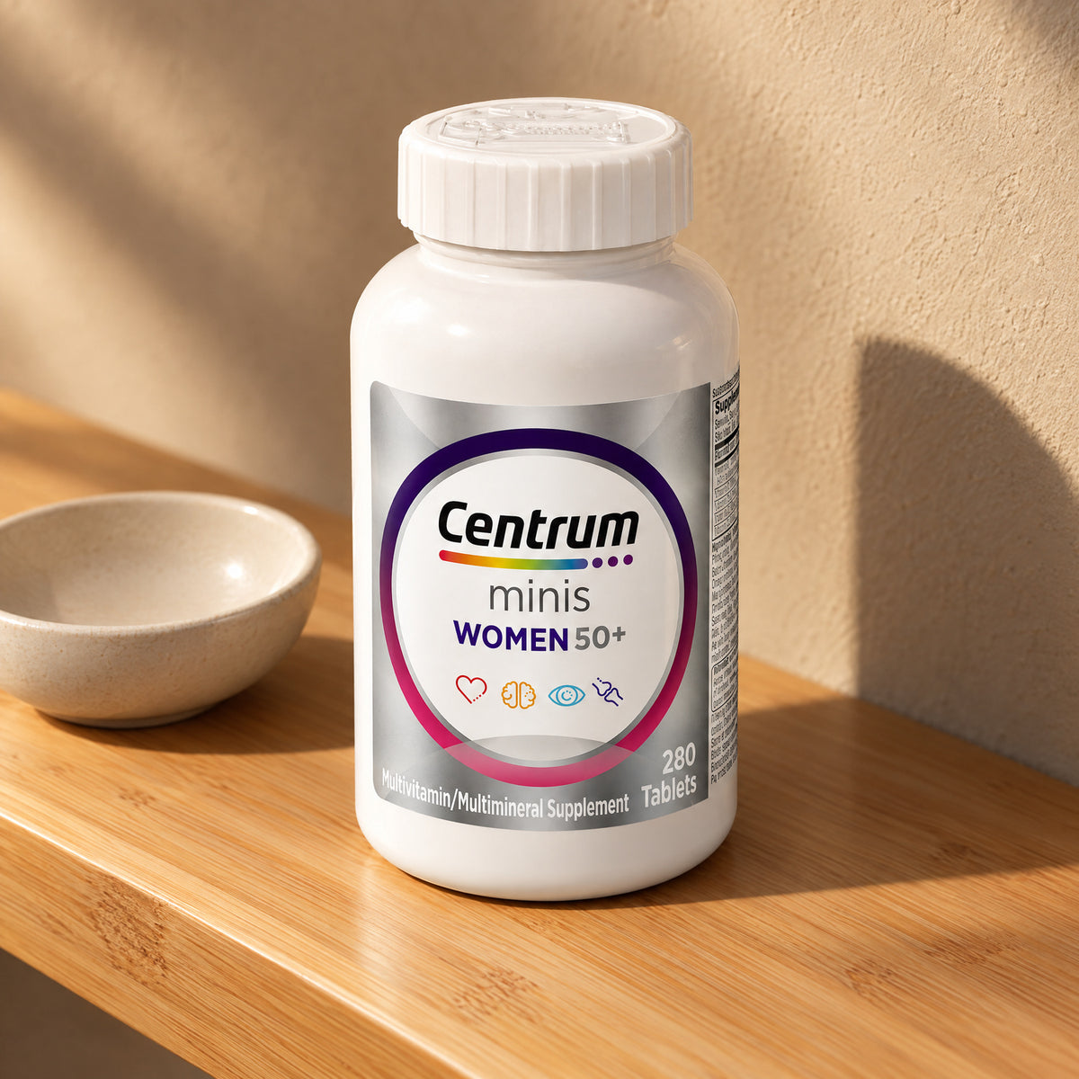 Centrum - Silver Minis Women's Multivitamin 50+ - 280 Tablets
