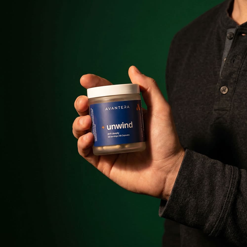 Avantera Unwind 56 Capsules - Stress & Sleep Support