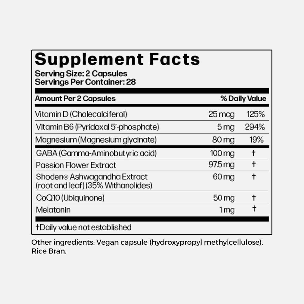 Avantera Unwind 56 Capsules - Stress & Sleep Support