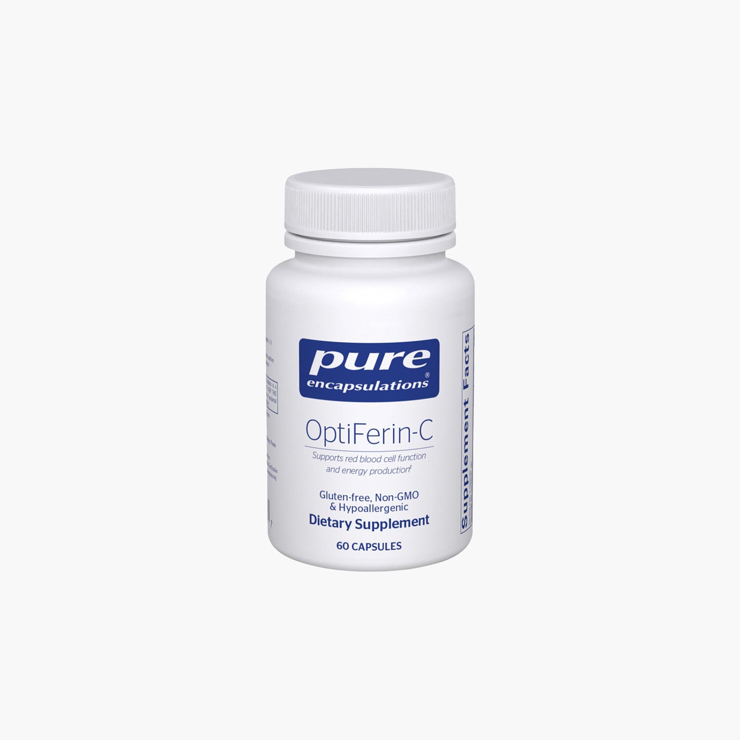 OptiFerin-C Iron & Vitamin C - 60 Capsules