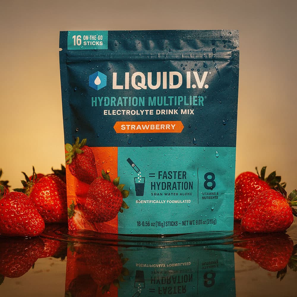 Liquid I.V. Hydration Multiplier Strawberry - 48 Sticks