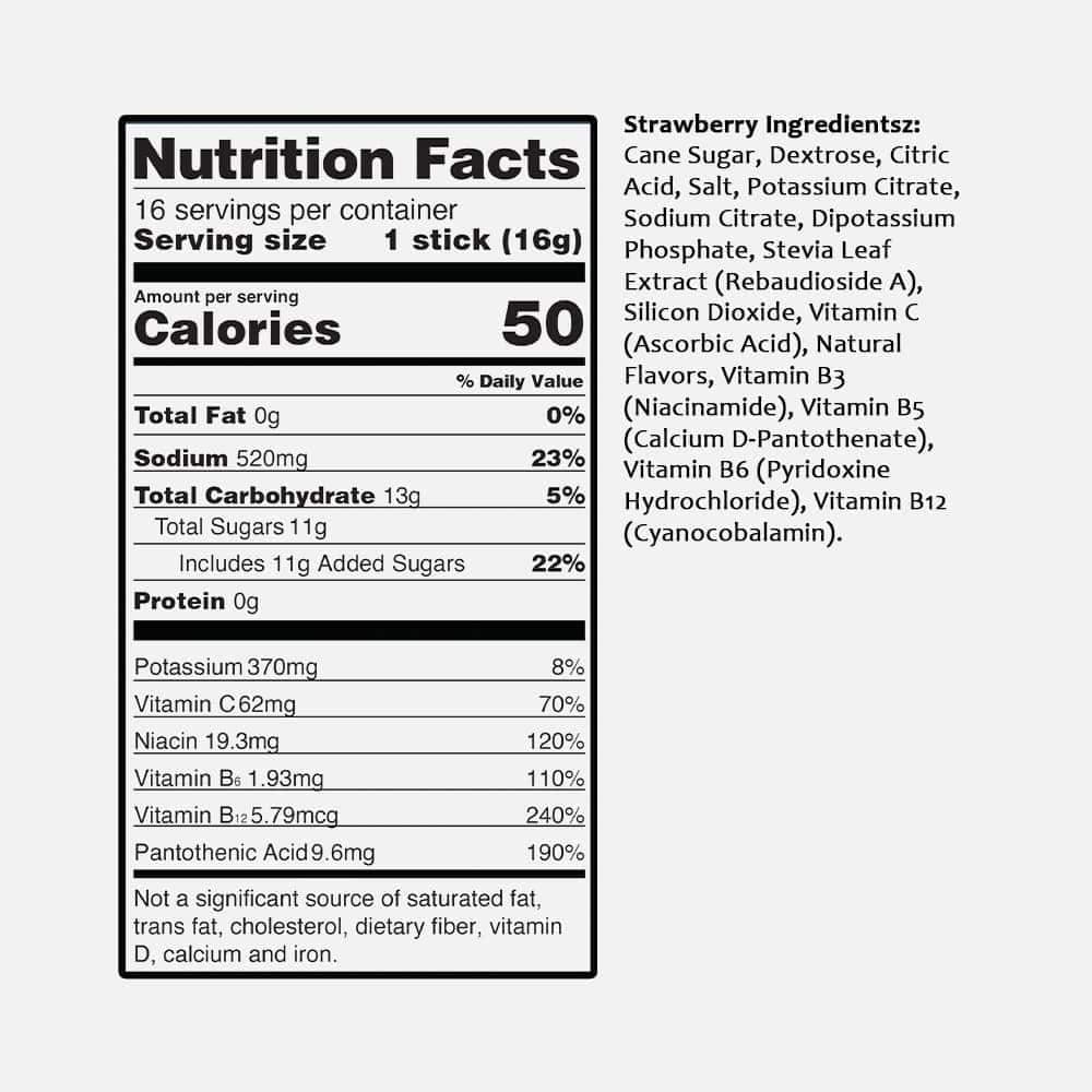 Liquid I.V. Hydration Multiplier Strawberry - 48 Sticks