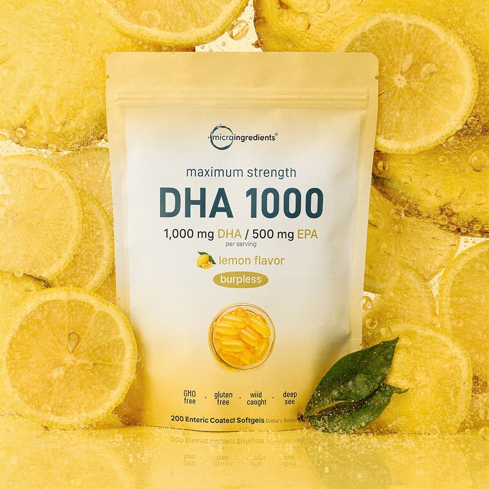 DHA Omega-3 1000mg - 200 Softgels