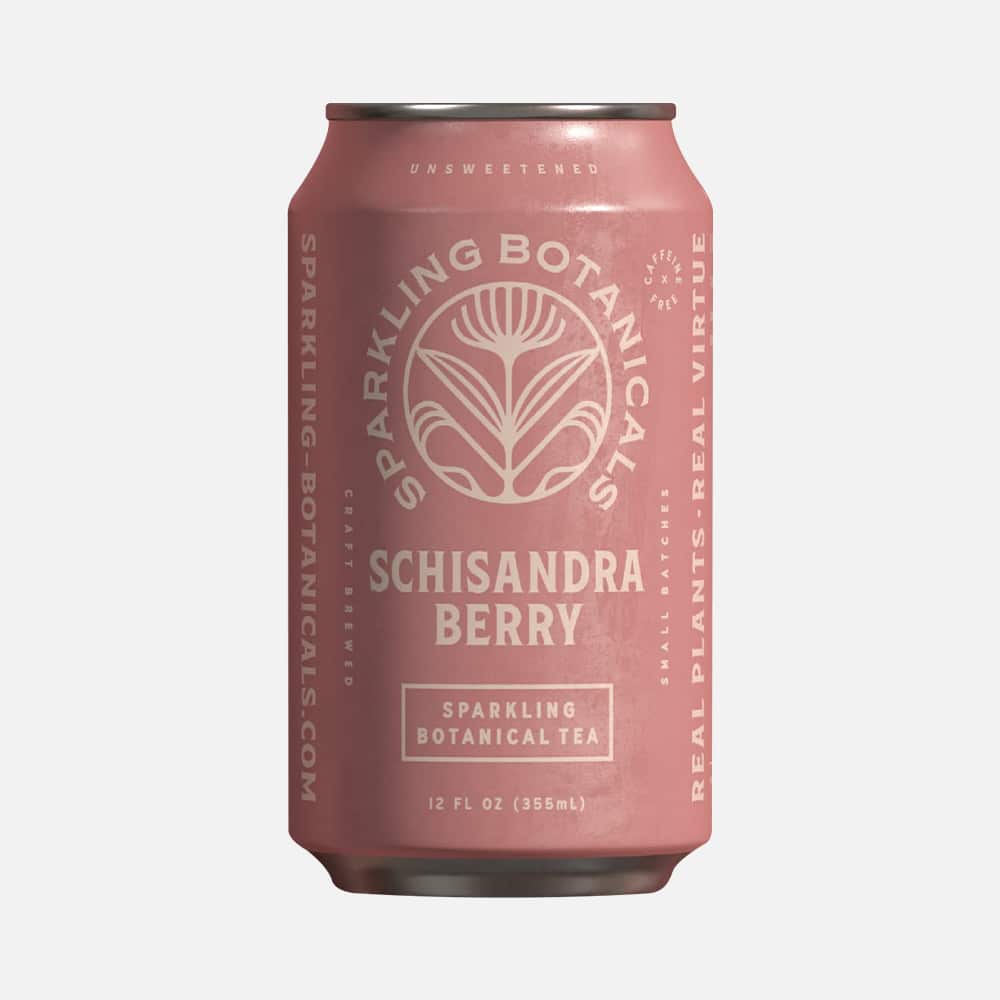 Schisandra Berry Sparkling Botanicals - 12 x 12oz Cans