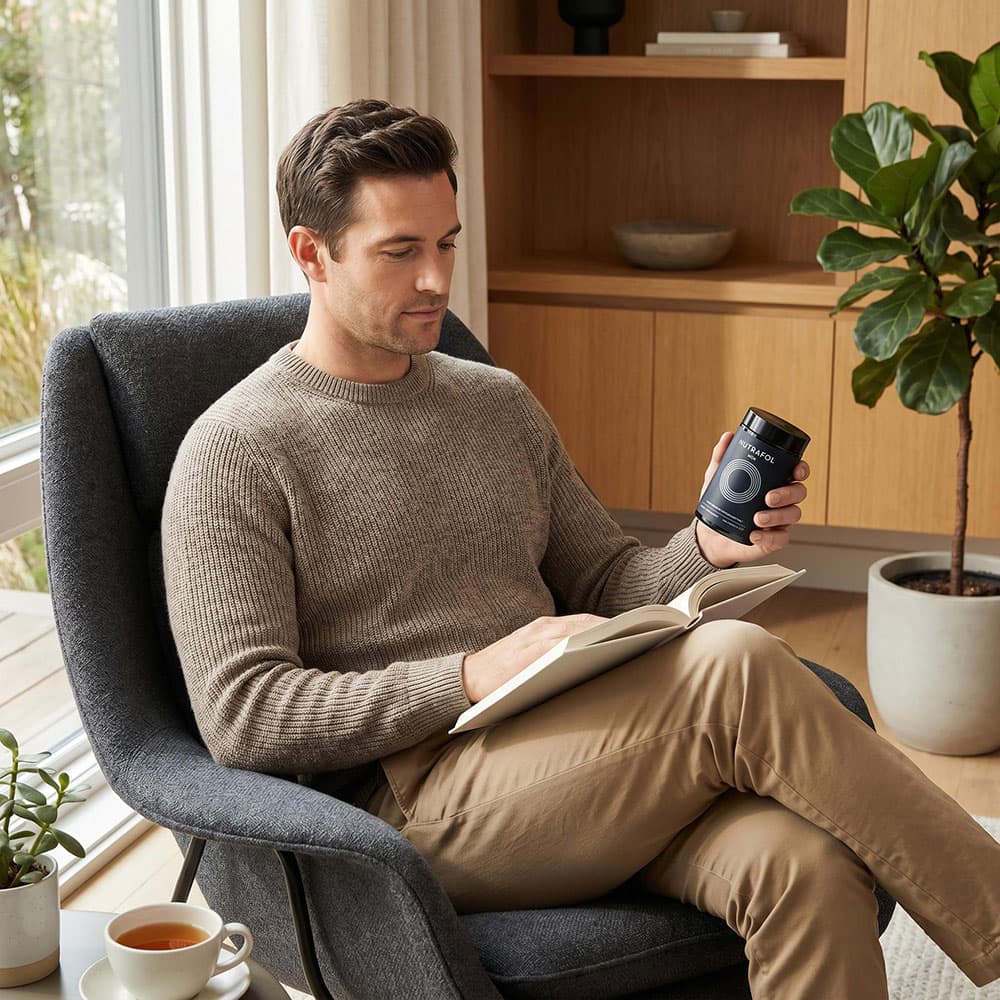 Nutrafol Hair Growth for Men, 360 Capsules – 3-Month Supply