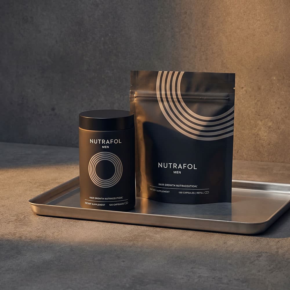 Nutrafol Hair Growth for Men, 360 Capsules – 3-Month Supply