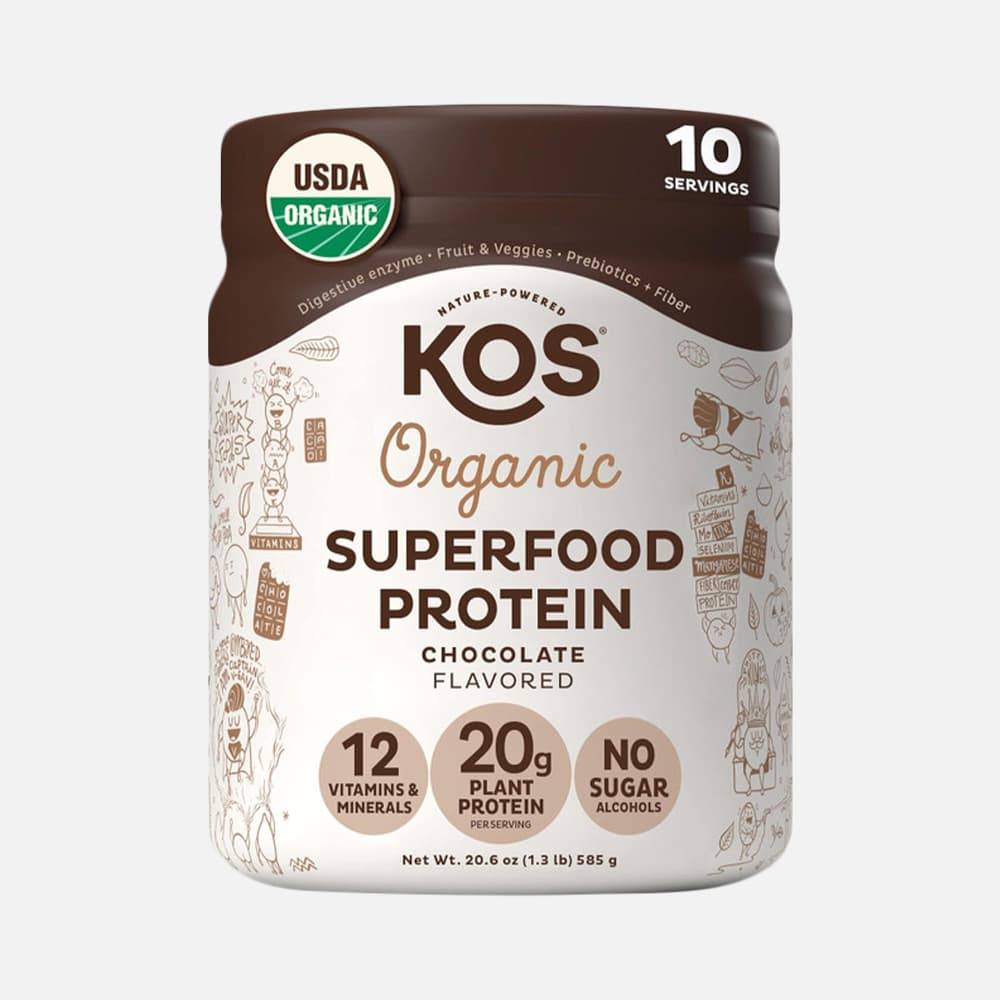 KOS Vegan Protein Powder 20g - 10 Servings (Chocolate)