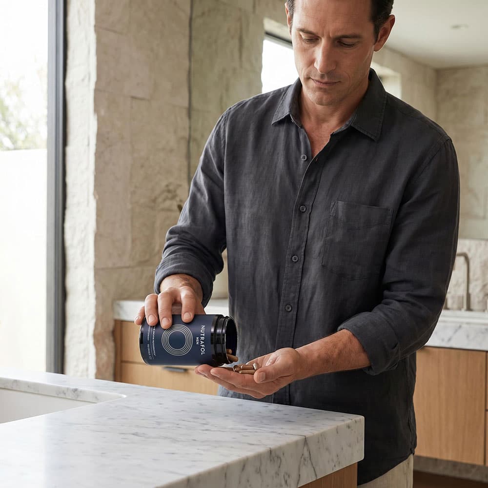 Nutrafol Hair Growth for Men, 240 Capsules – 2-Month Supply