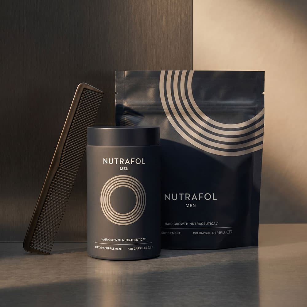 Nutrafol Hair Growth for Men, 240 Capsules – 2-Month Supply