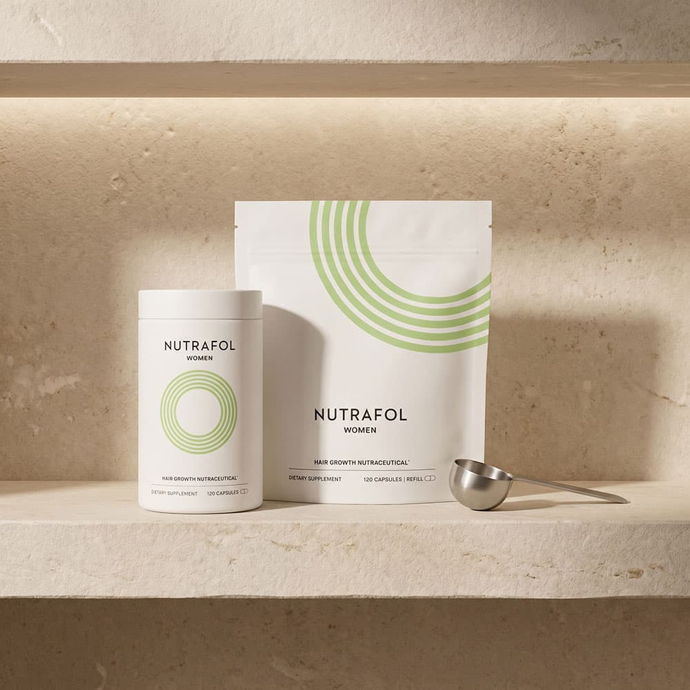 Nutrafol Hair Growth for Women Ages 18–44, 240 Capsules – 2-Month Supply