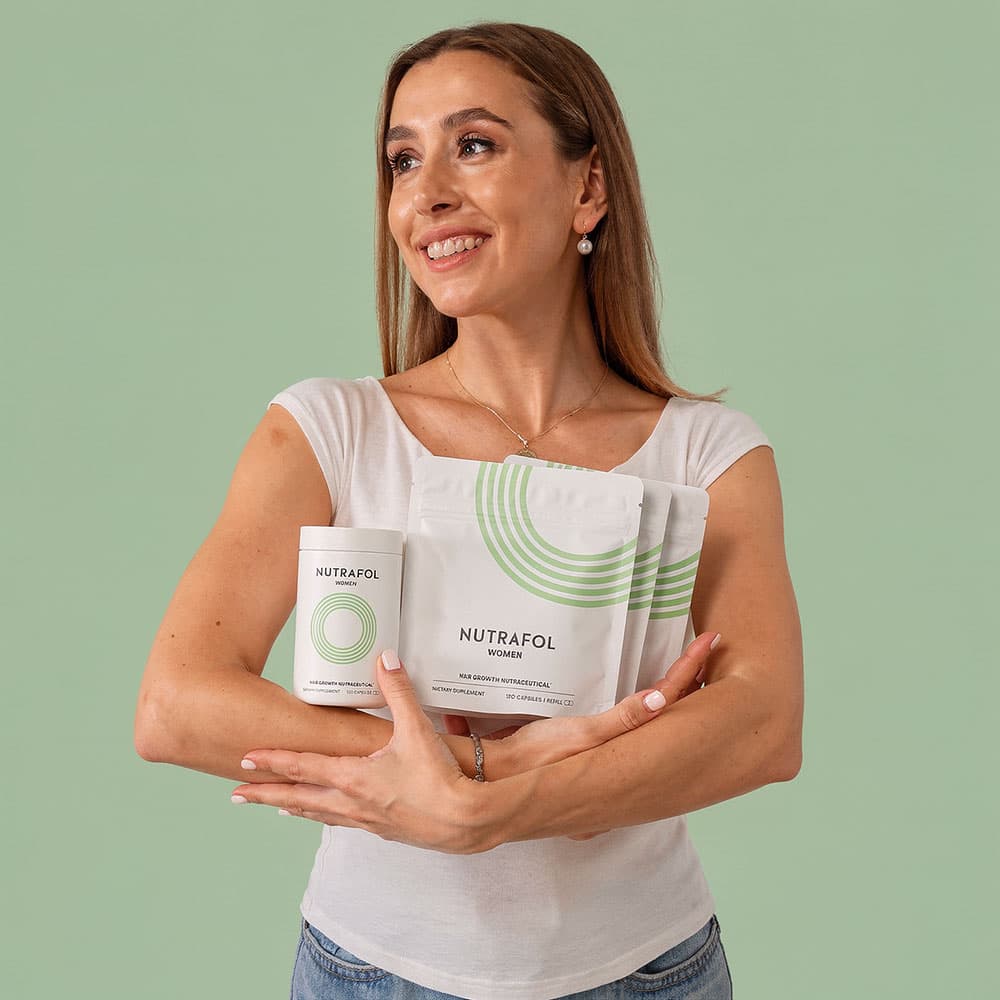 Nutrafol Hair Growth for Women Ages 18–44، 360 كبسولة – إمداد 3 أشهر