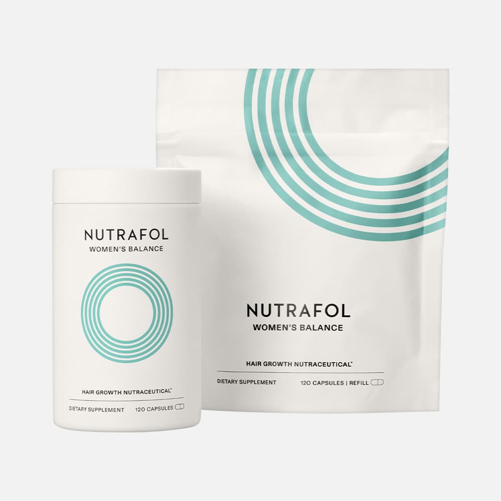 Nutrafol Women's Balance Hair Growth for Ages 45+, 240 Capsules – 2-Month Supply