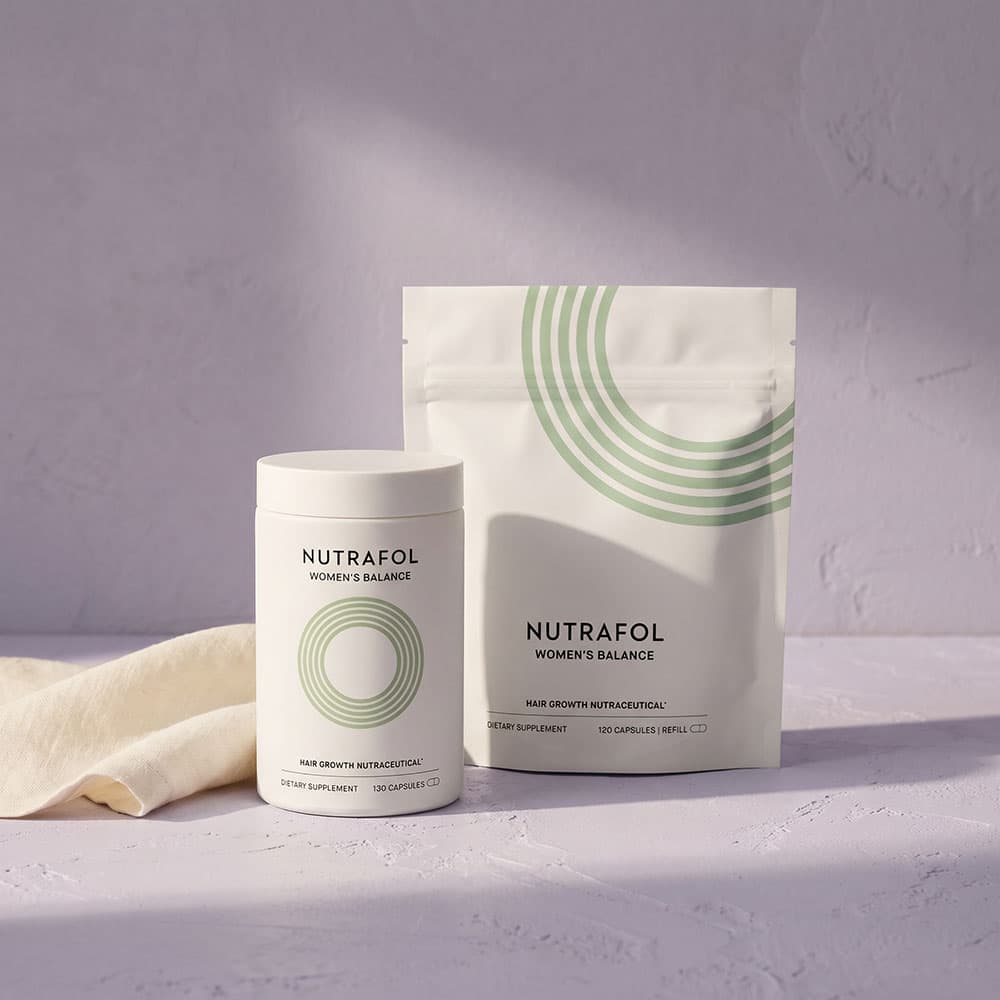 Nutrafol Women's Balance Hair Growth for Ages 45+, 240 Capsules – 2-Month Supply