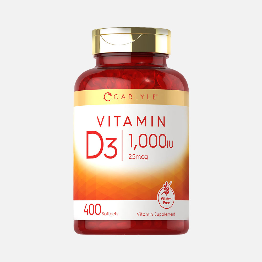 Vitamin D3 1000 IU - 400 Softgels
