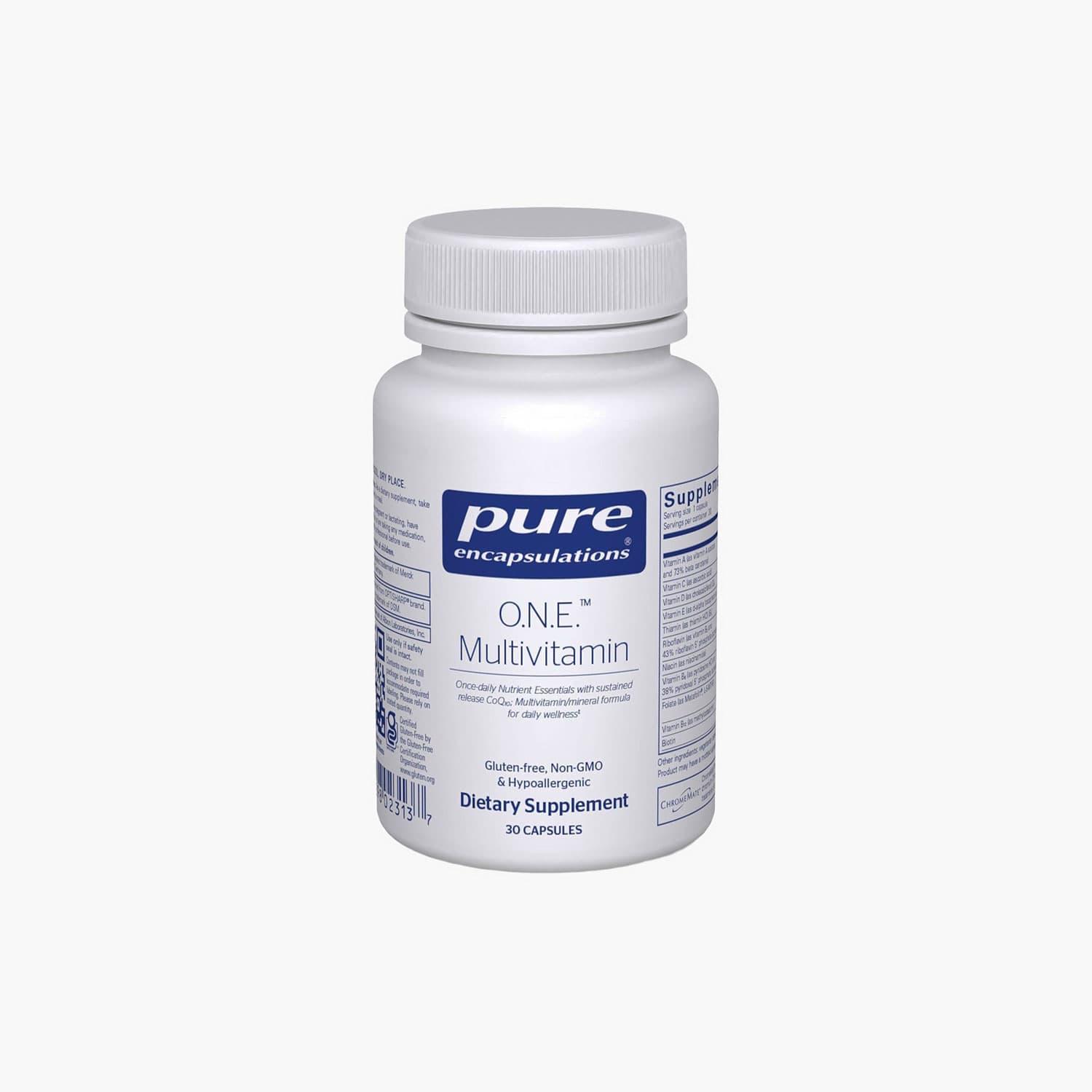 O.N.E. Multivitamin with CoQ10 & Lutein 30 Capsules