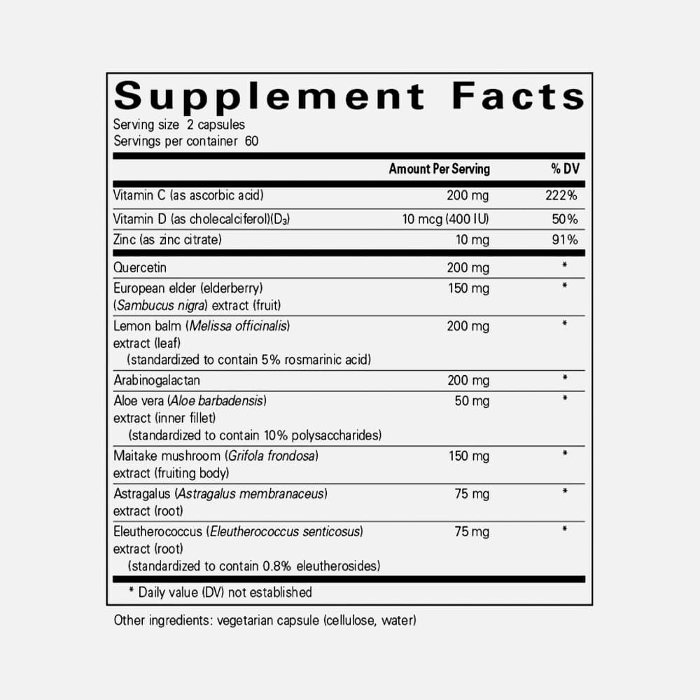 Daily Immune Formula - 120 Capsules