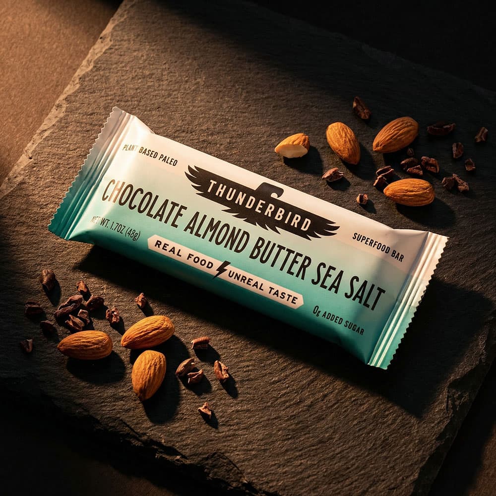 Chocolate Almond Butter Sea Salt Bars 1.7oz - 12 Bars