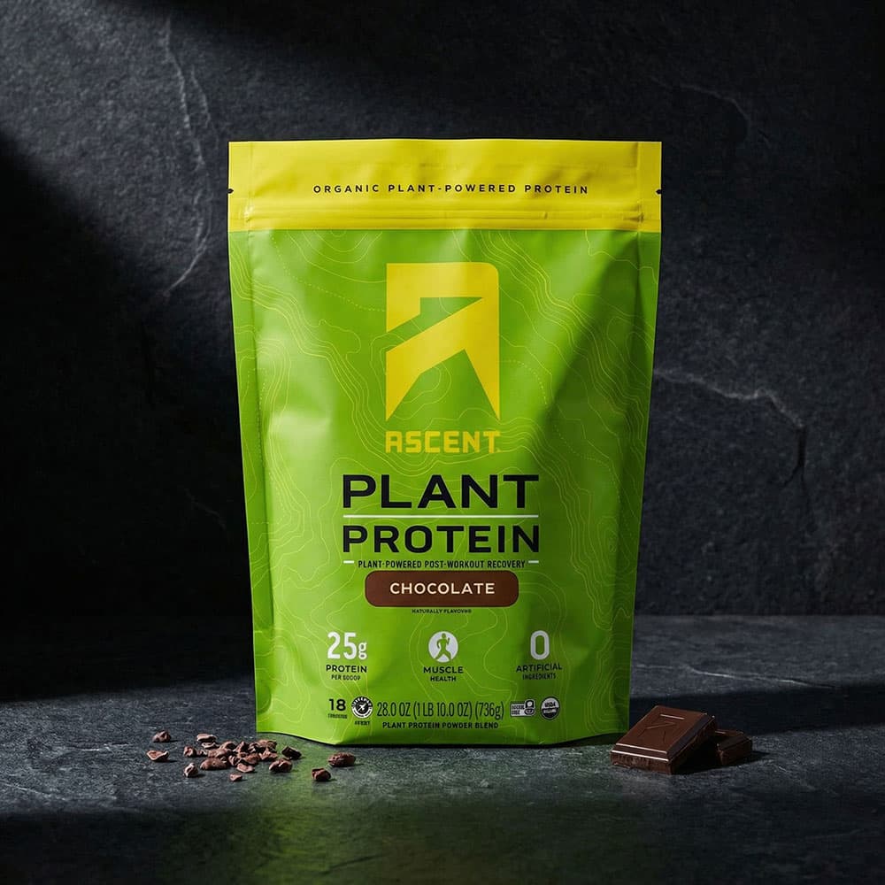 Organic Plant Protein 25g - 20 Servings Powder (Vanilla)