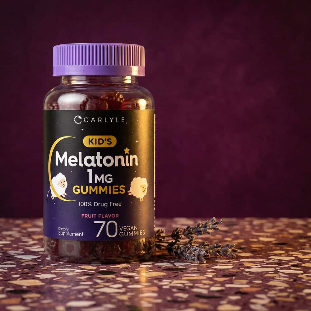 Melatonin 1mg - 70 Kids Gummies (Berry Flavor)