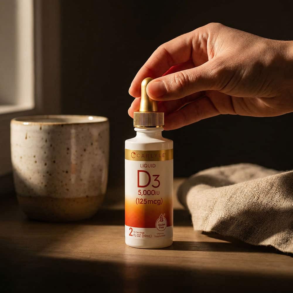 Vitamin D3 5000 IU (125 mcg) - 2 oz Liquid Drops