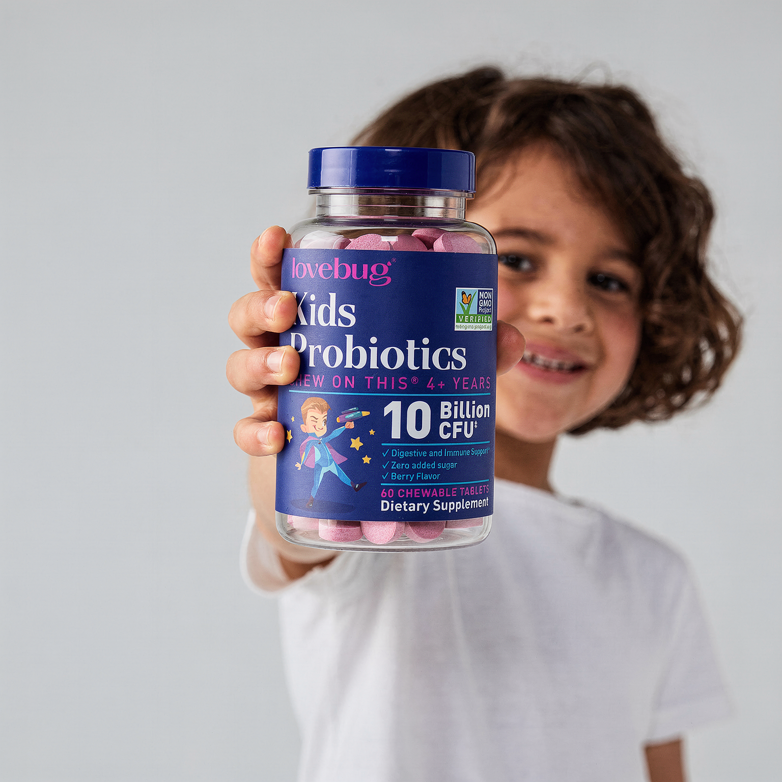 Kids Probiotic 10 Billion CFU - 60 Chewable Tablets