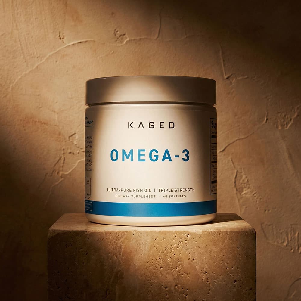 Kaged Omega-3 Fish Oil 3000mg - 60 Softgels