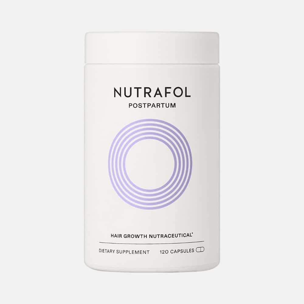 Nutrafol Postpartum Hair Growth Support, 360 Capsules – 3-Month Supply