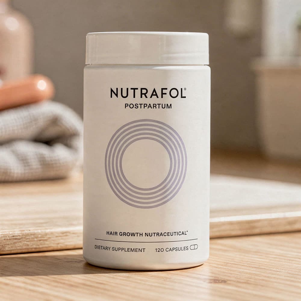 Nutrafol Postpartum Hair Growth Support, 360 Capsules – 3-Month Supply