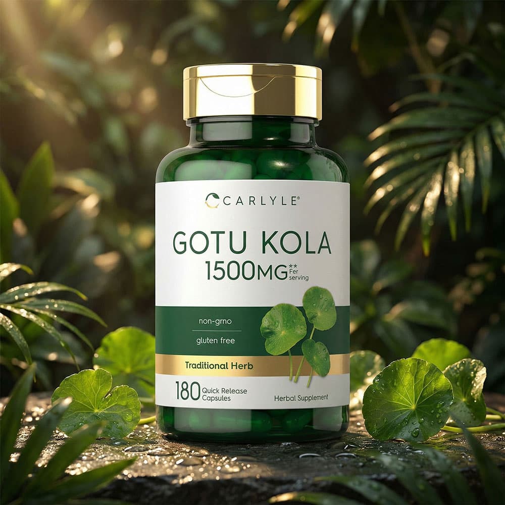 Gotu Kola 1500mg - 180 Capsules