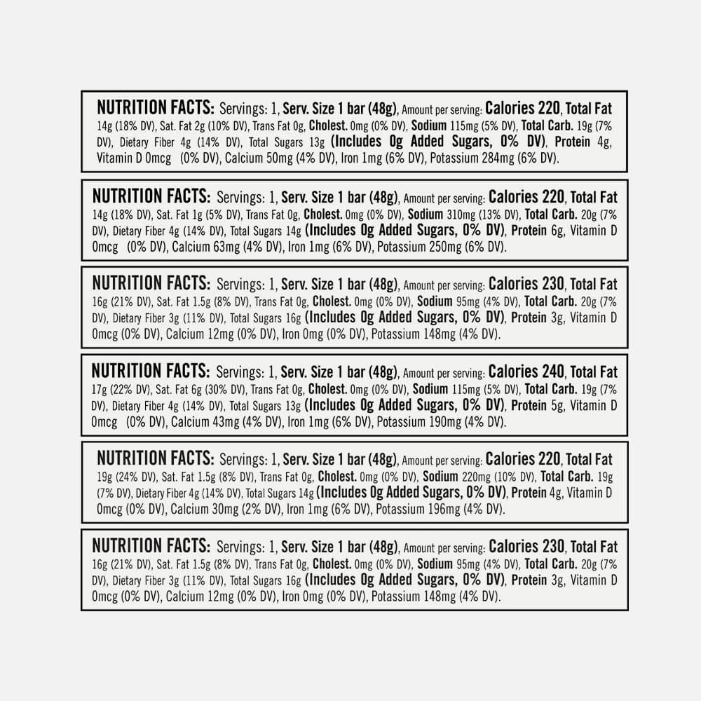 Thunderbird Variety Pack - 10.2oz Bars