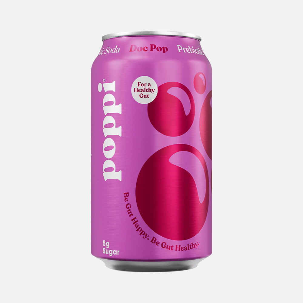 Poppi Doc Pop Prebiotic Soda 12oz - 12 Cans