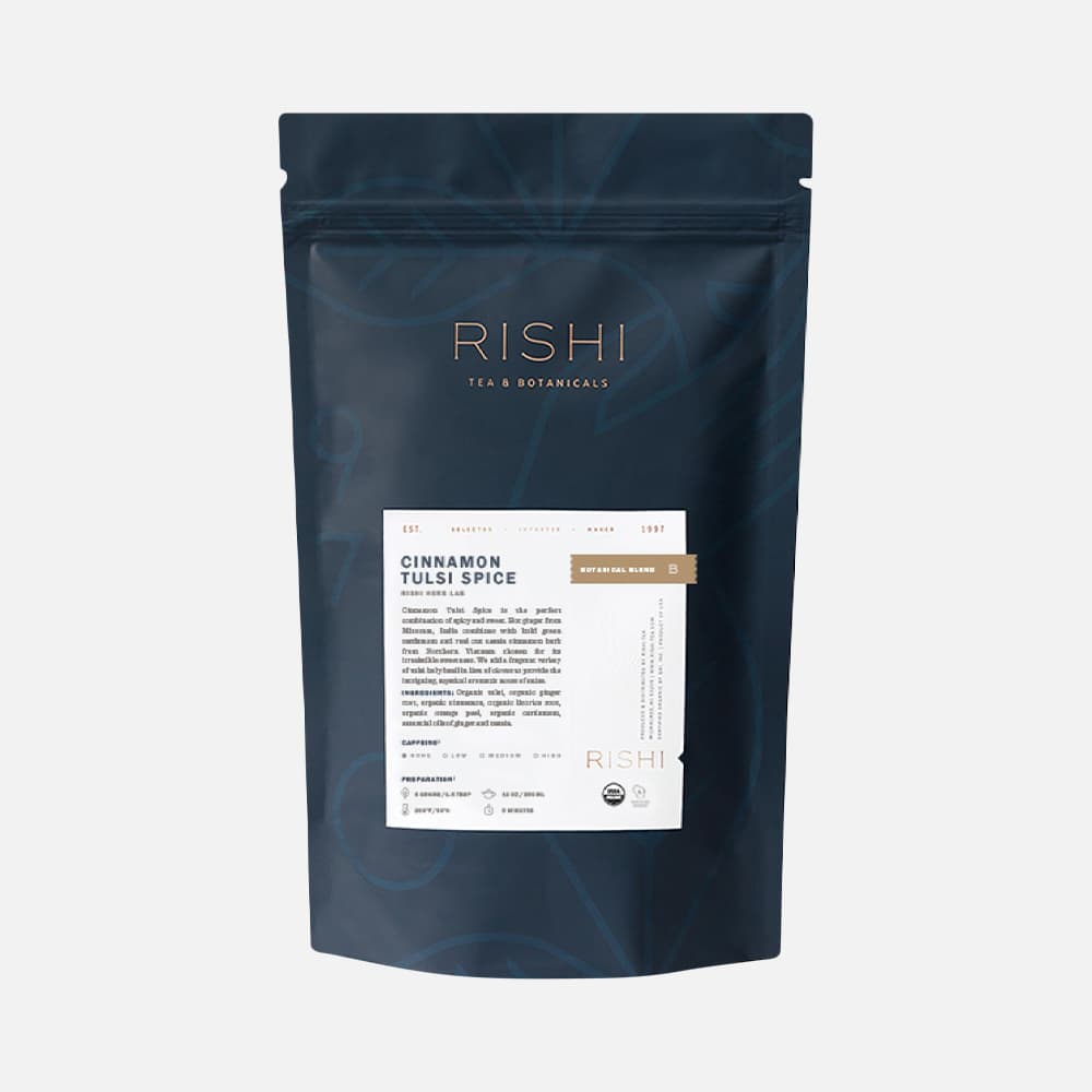 Cinnamon Tulsi Spice Herbal Tea - 16oz Loose Leaf