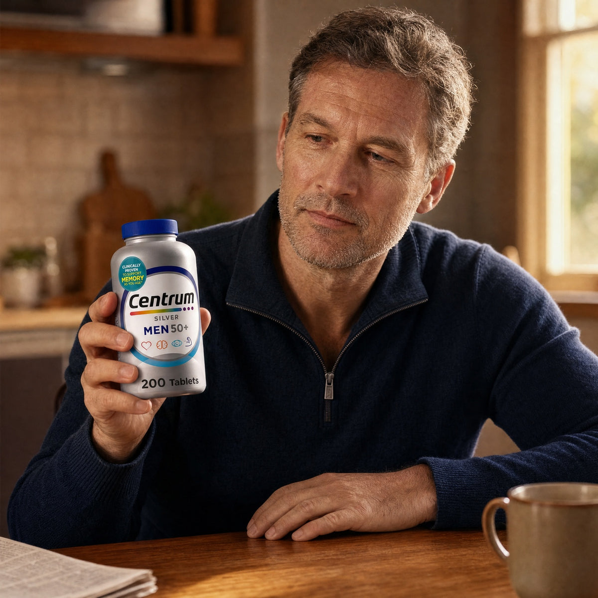 Centrum Silver - Men's 50+ Multivitamin - 200 Tablets